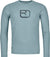 Ortovox 150 Cool MTN Silhouette Long Sleeve T-Shirt - Men's - Glacier Grey