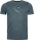 Ortovox 150 Cool Peak Focus Short Sleeve T-Shirt - Men's - Dark Arctic Grey