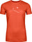 Ortovox 150 Cool Peak Focus Short Sleeve T-Shirt - Women's - Sunset Orange