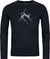 Ortovox 185 Merino MTN Cutout Long Sleeve T-Shirt - Men's - Black Raven