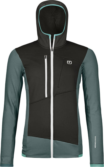 Ortovox Fleece Grid Hoody - Women's
