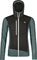 Ortovox Fleece Grid Hoody - Women's - Dark Arctic Grey