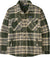 Patagonia Insulated Fjord Flannel Shirt - Men's - Ashore - Old Growth Green