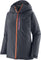 Patagonia Powder Town Insulated Jacket - Women's - Smolder Blue - Orange Peel