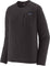 Patagonia R1 Air Crew Neck Long Sleeve T-Shirt - Men's - Black