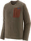 Patagonia R1 Air Crew Neck Long Sleeve T-Shirt - Men's - Marlow Brown