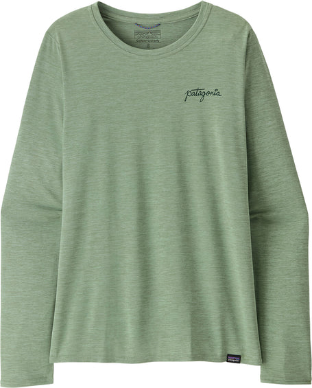 Patagonia Capilene Cool Daily Graphic Long Sleeve Shirt - Women's