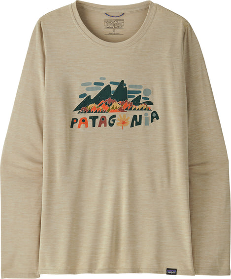 Patagonia Capilene Cool Daily Long Sleeve Graphic T-Shirt - Women's