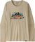 Patagonia Capilene Cool Daily Long Sleeve Graphic T-Shirt - Women's - Fitz Roy Foliage - Pumice X - Dye