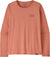 Patagonia Capilene Cool Daily Long Sleeve Graphic T-Shirt - Women's - Strataspire - Moment Pink X - Dye