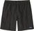 Patagonia Baggies Longs 7 In Shorts - Men's - Black - Black