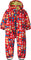 Patagonia Snow Pile One-Piece - Toddler - Forest Being - Sizzle Red