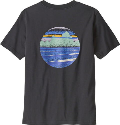 Patagonia Skyline Stencil T-Shirt - Kids