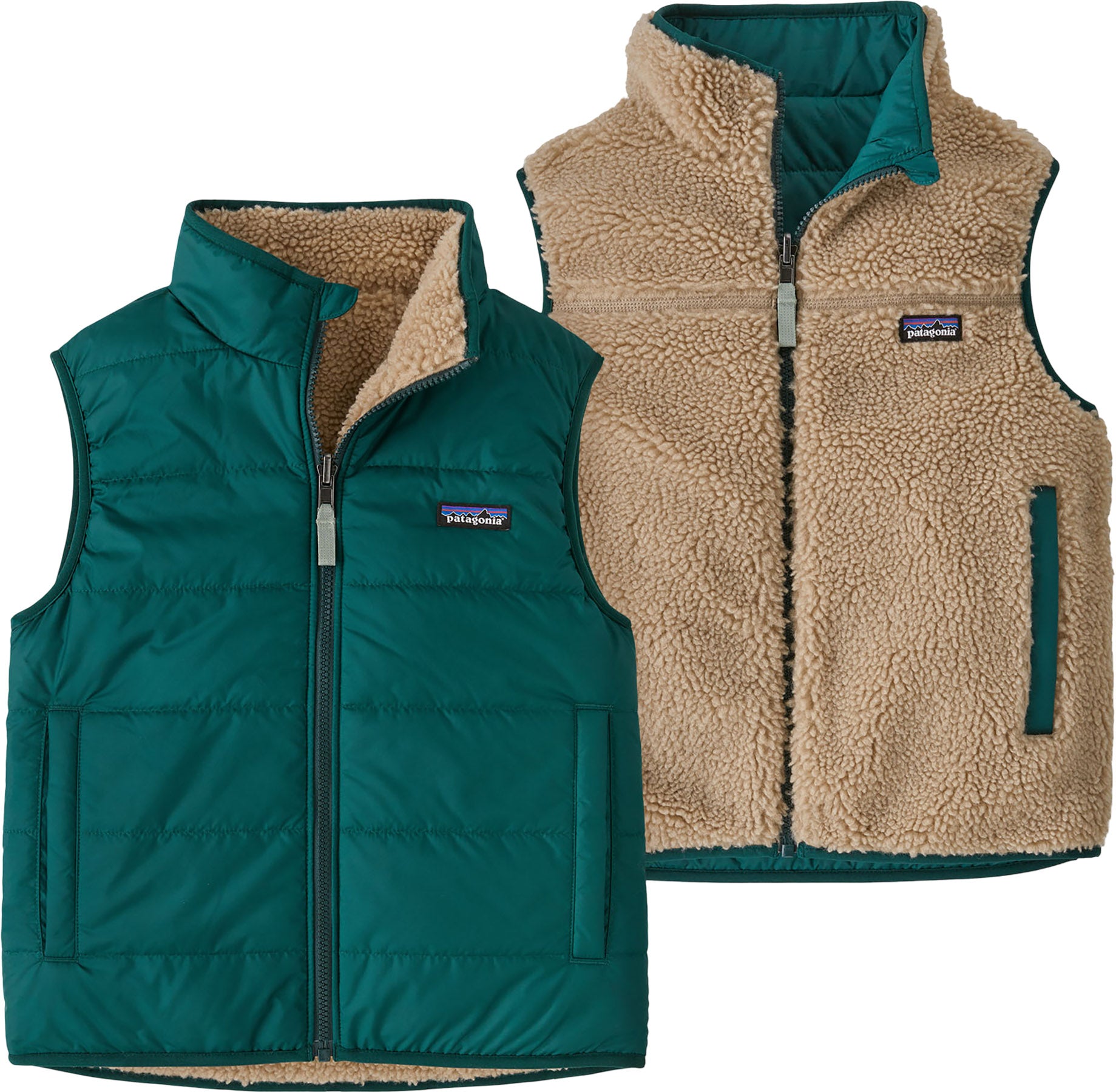 Patagonia Ready Freddy Reversible Vest - Kids | Altitude Sports