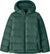 Patagonia Hi-Loft Down Sweater Hoody - Kids - Cascade Green