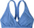 Patagonia Bottom Turn Racerback Bikini Top - Women's - Ripple - Abundant Blue