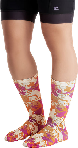 PEPPERMINT Cycling Co. Signature Printed Socks - Women's