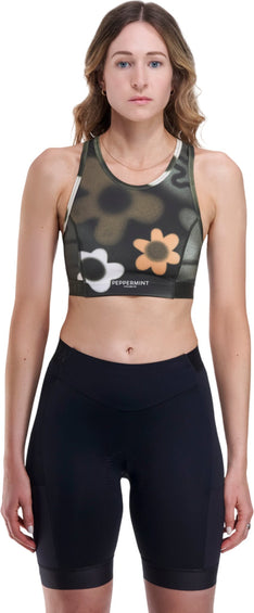 PEPPERMINT Cycling Co. Signature High-Neck Bra - Women's