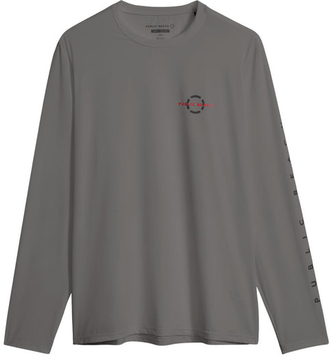 Public Beach Long Sleeve Rashguard - Boys