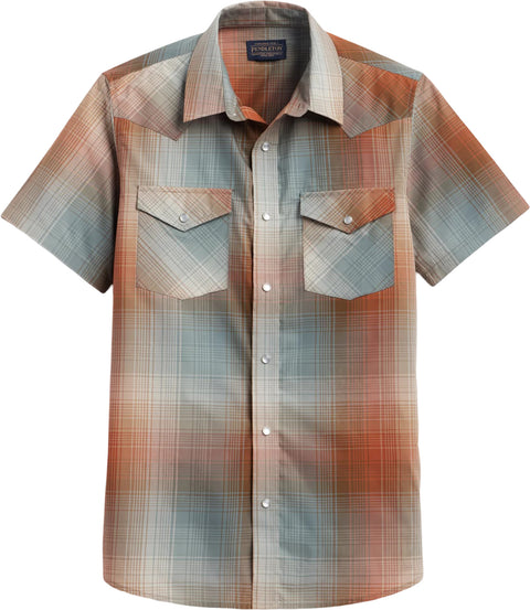 Pendleton Bishop Cotton Short Sleeve Shirt - Men's