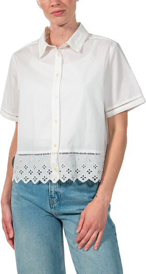 Pendleton Eyelet Short Sleeve Shirt - Women's