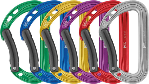 Petzl Spirit 6-Pack Bent Gate Carabiners