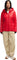 Pajar Esmay Lightweight Mixed Media Quilted Packable Puffer Jacket - Women's - Current Red