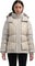 Pajar Vega Mixed Media Puffer Jacket with Removable Hood - Women's - Champagne
