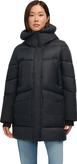 Pajar Heirani Mid-Length Quilted Puffer Parka with Oversized Hood - Women's