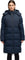 Pajar Zaniah Long Channel Quilted Puffer Jacket with Removable Hood - Women's - Navy