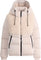 Pajar Nephele Mixed Media Short Puffer Jacket with Fixed Hood - Women's - Champagne