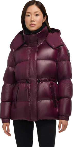 Pajar Halo Puffer Jacket with Removable Hood and Faux Sherpa Bib - Women's