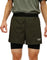 Pas Normal Studios Balance 2-in-1 Shorts - Unisex - Dark Olive