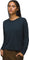 prAna Cozy Up Long Sleeve Crew Neck T-Shirt - Women's - Stormy Night Heather