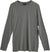 Parmi Lifewear Free Range Merino Long Sleeve Tee - Men's - Pepper
