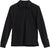 Parmi Lifewear Free To Be Long Sleeve Polo - Unisex - Black Beauty