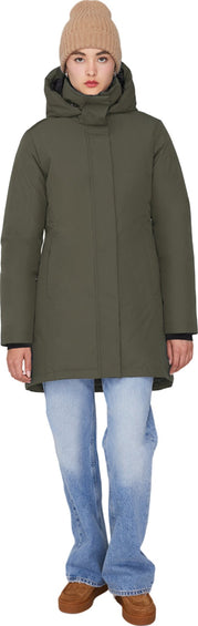 Quartz Co. Genia Hooded Down Winter Jacket - Semi-Fitted - Women's