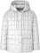 Quartz Co. Emily Lightweight Hooded Quilted Jacket - Oversized - Women's - Smoke