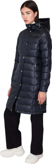 Quartz Co. Dorothy Long Hooded Lightweight Down Jacket - Women's