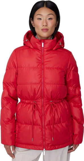 Quartz Co. Isabela Lightweight Hooded Waisted Down Jacket - Women's