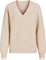 Quartz Co. Katrina V-Neck Sweater - Women's - Heather Beige