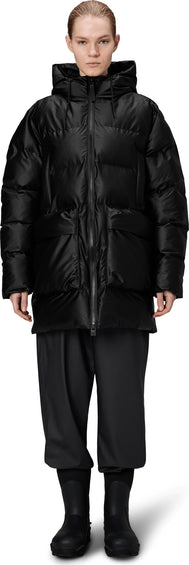 RAINS Alta Long Puffer Cargo Jacket - Unisex