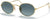 Ray-Ban Oval Sunglasses - Arista - Blue Gradient Grey