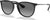 Ray-Ban Erika Color Mix Sunglasses - Rubber Black - Light Grey Gradient Grey