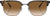 Ray-Ban New Clubmaster Non-Polarized Sunglass - Unisex - Havana On Gunmetal - Clear Gradient Brown