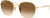 Ray-Ban RB3809 Sunglasses - Polished Arista Gold Frame - Light Brown Lens - Gold - Brown