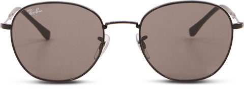 Ray-Ban RB3809 Sunglasses - Polished Black - Dark Grey Lens