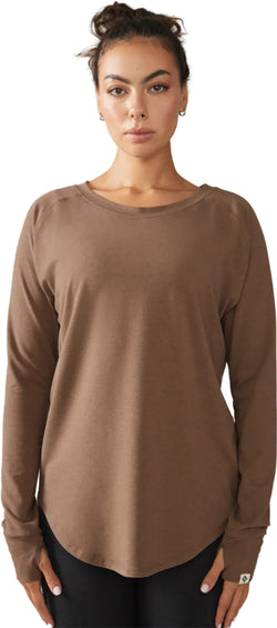 Rose Boreal Slow Day Long Sleeve T-Shirt - Women's