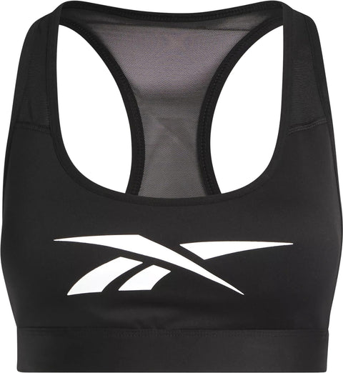 Reebok Lux Vector Racer Back Sports Bra - Women's