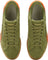Reebok Club C Grounds UK Shoes - Men's - Deep Olive - Pump Orange - Gum